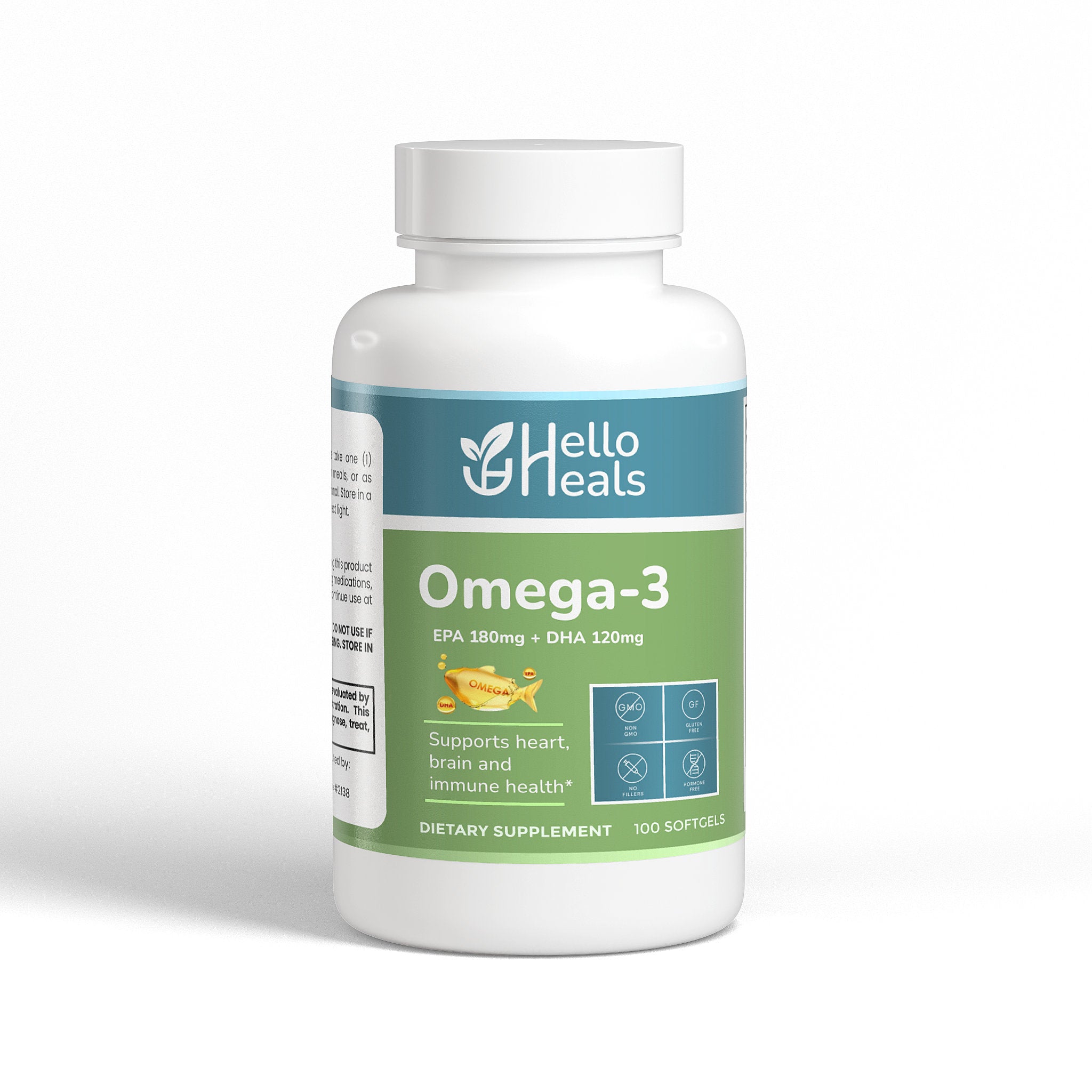 Omega-3 EPA 180mg + DHA 120mg