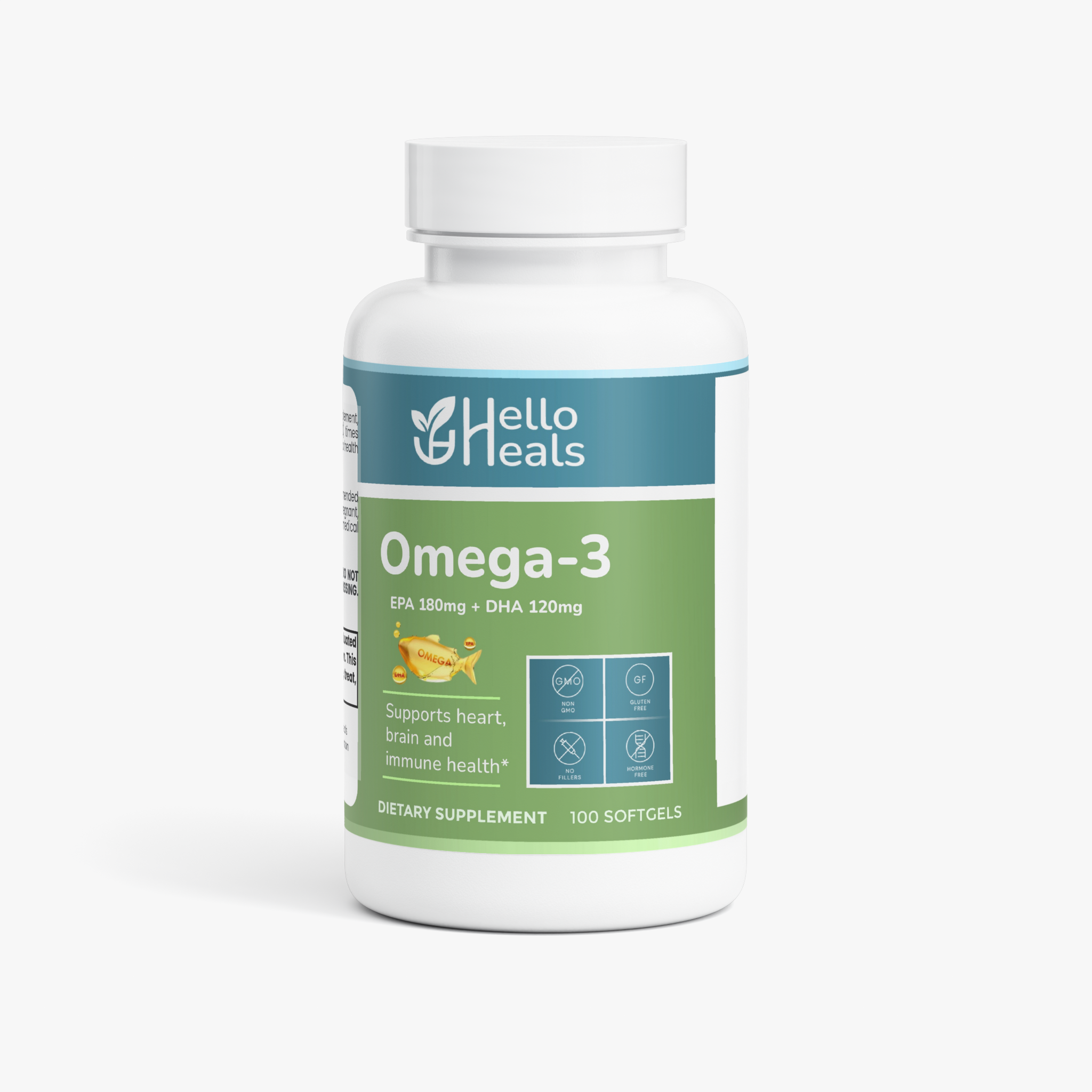 Omega-3 EPA 180mg + DHA 120mg